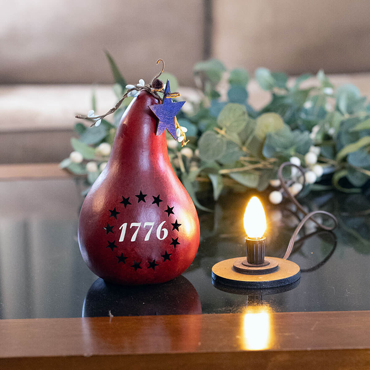 1776 Americana Miniature Gourd