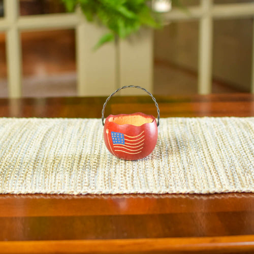 American Flag - Basket